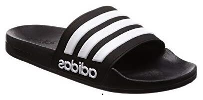 black sliders adidas