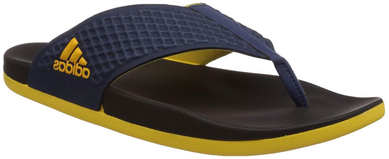 

Adidas Unisex Navy Blue Flip-Flops - 1 Pair