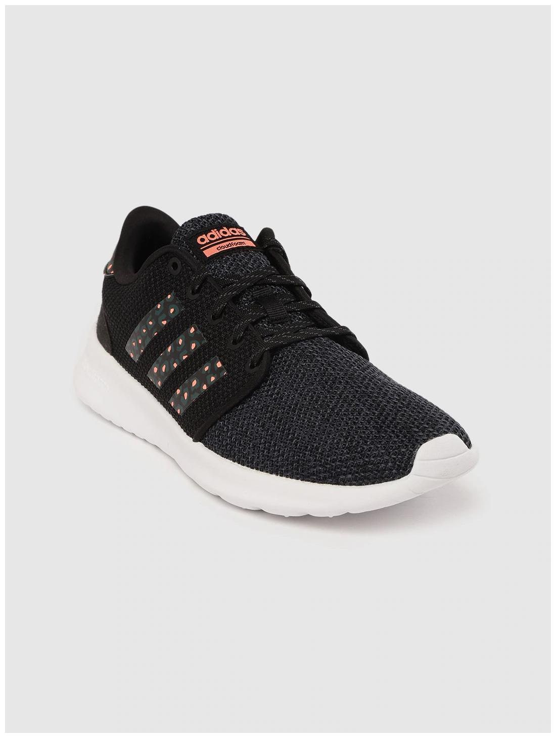 

Adidas Women QT RACER Running Shoes ( Black )