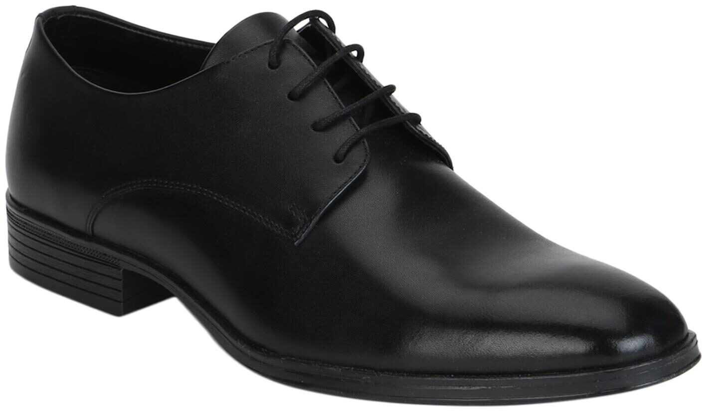 

Aditi Wasan Black Genuine Leather Formal Derby