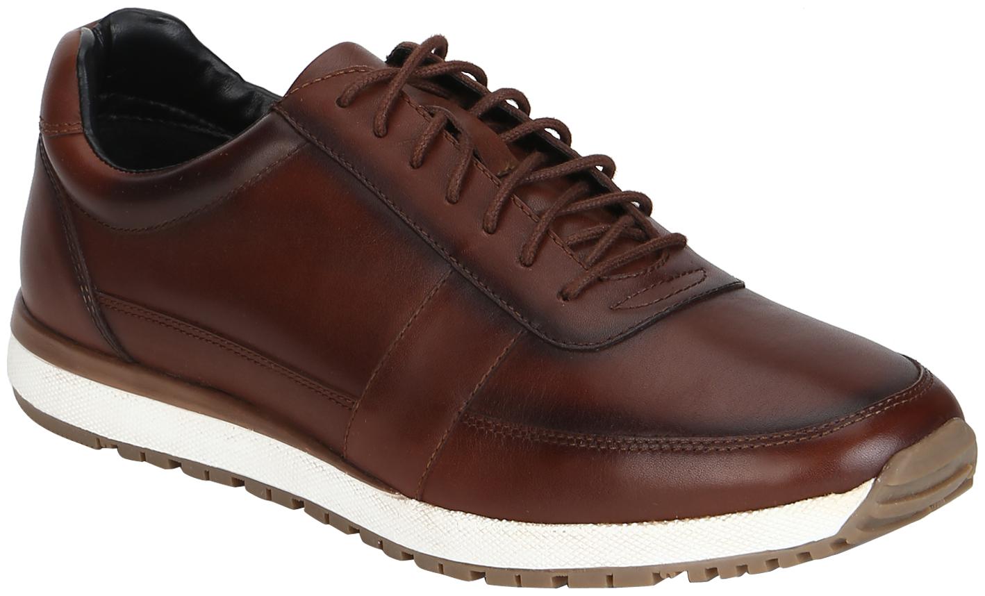 

Aditi Wasan Brown Genuine Leather Fashion Sneaker