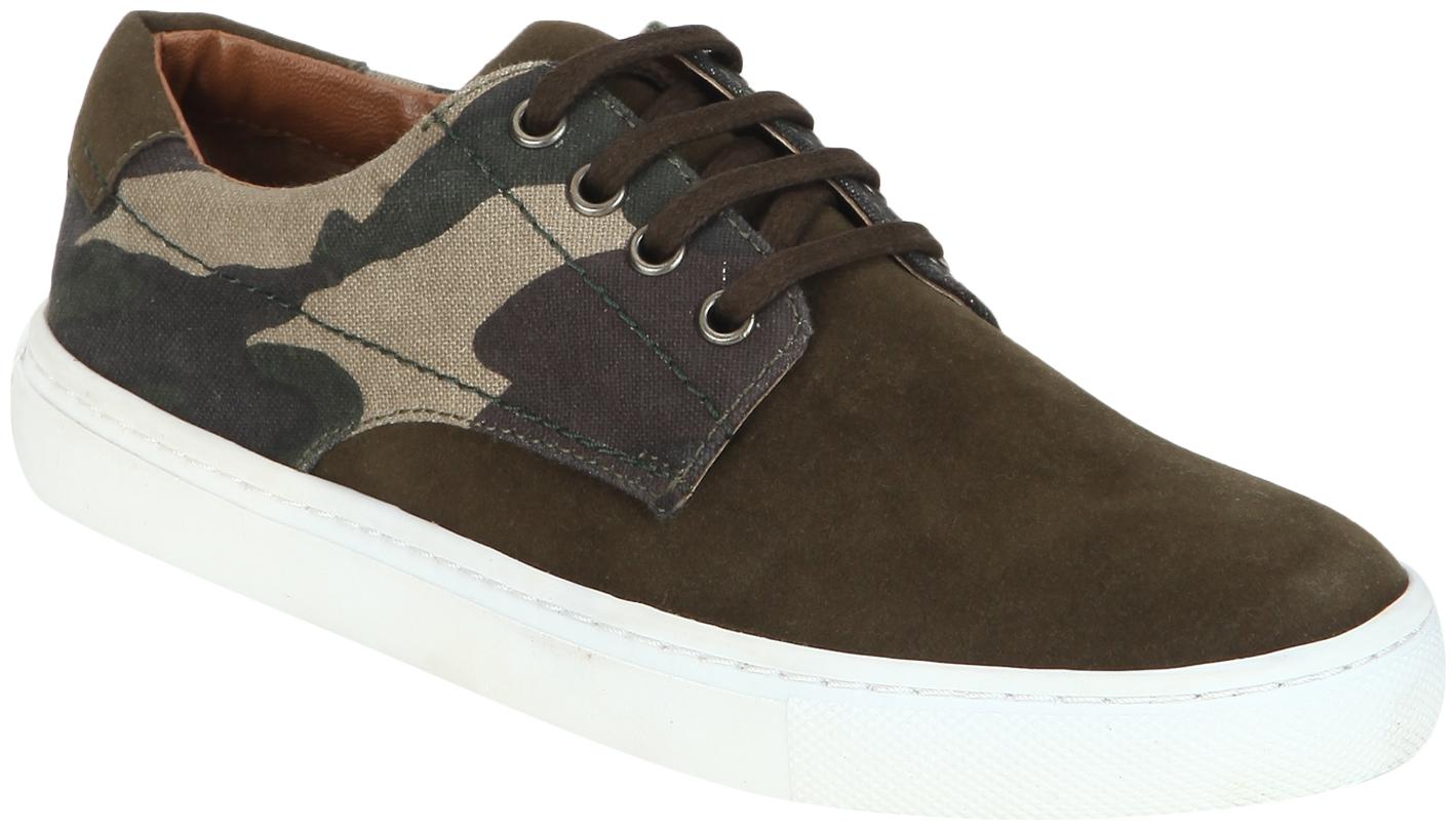 

Aditi Wasan Women Olive Casual Shoes