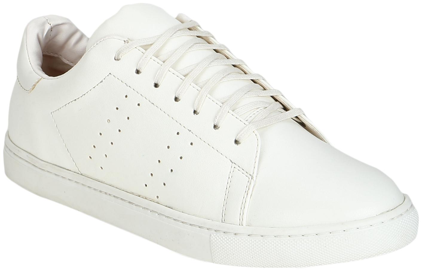 

Aditi Wasan White Vegan Leather Sneaker