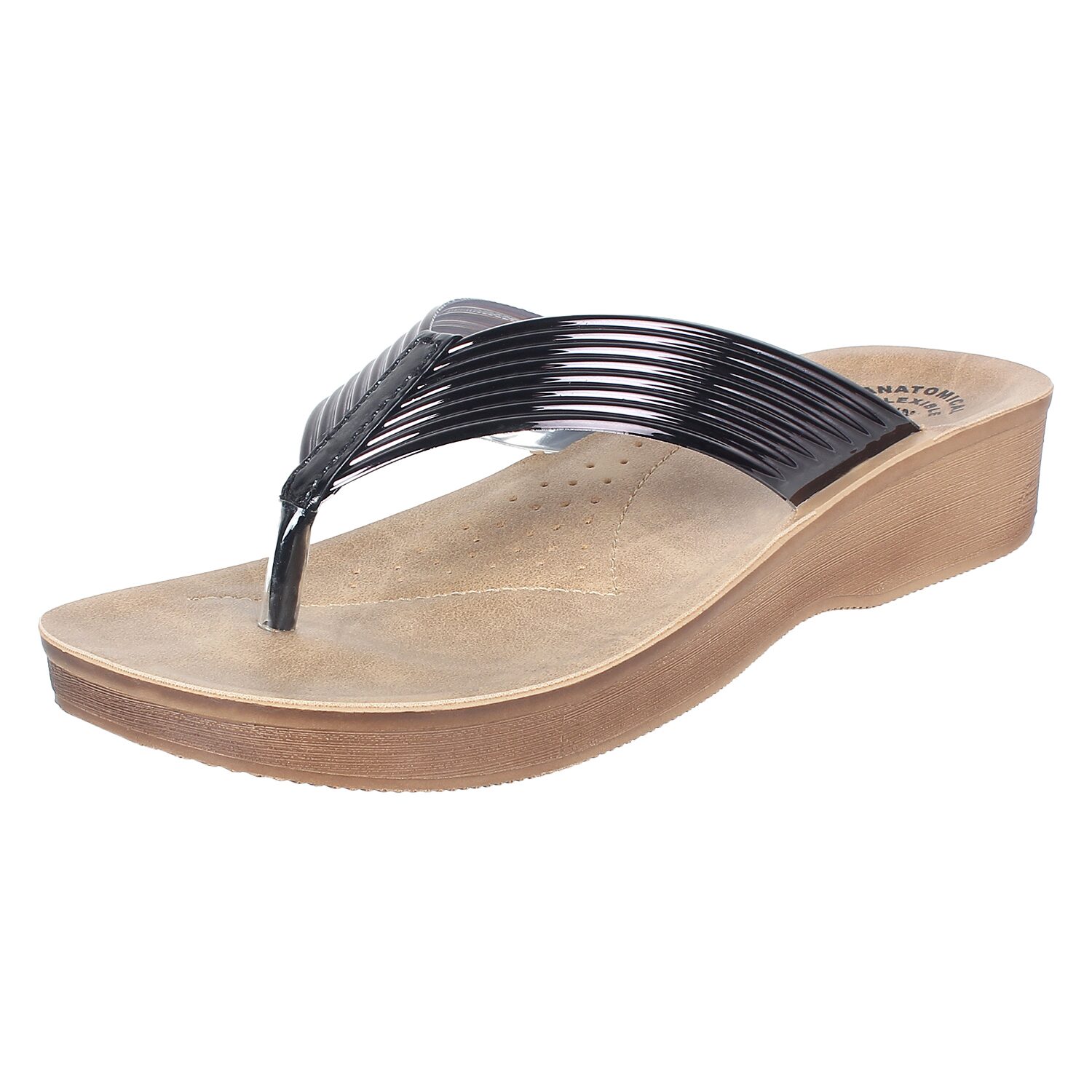 

Aerowalk 08Ap Black Women High Grade Pu Sandal