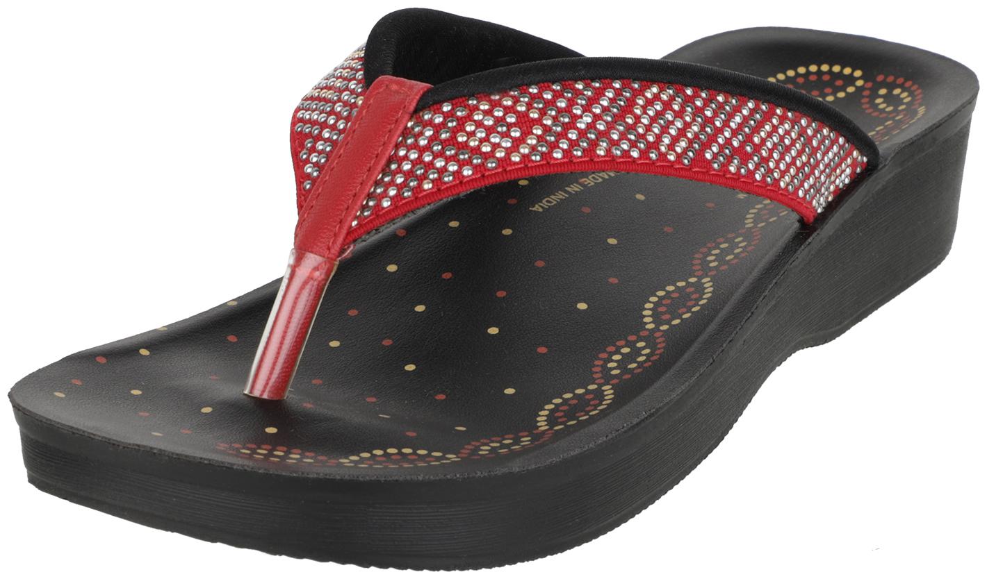 

Aerowalk 08U2 RED Women Slipper