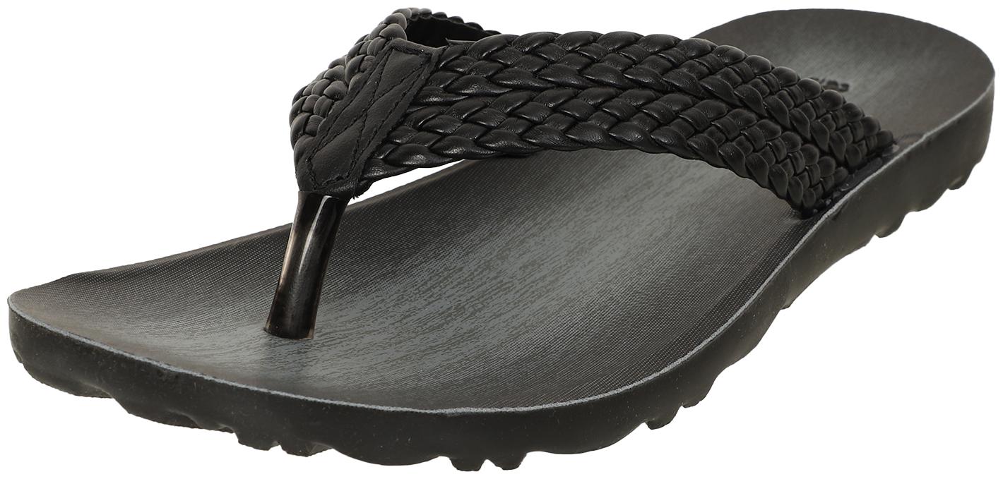 

Aerowalk Men Black Flip-Flops - 1 Pair