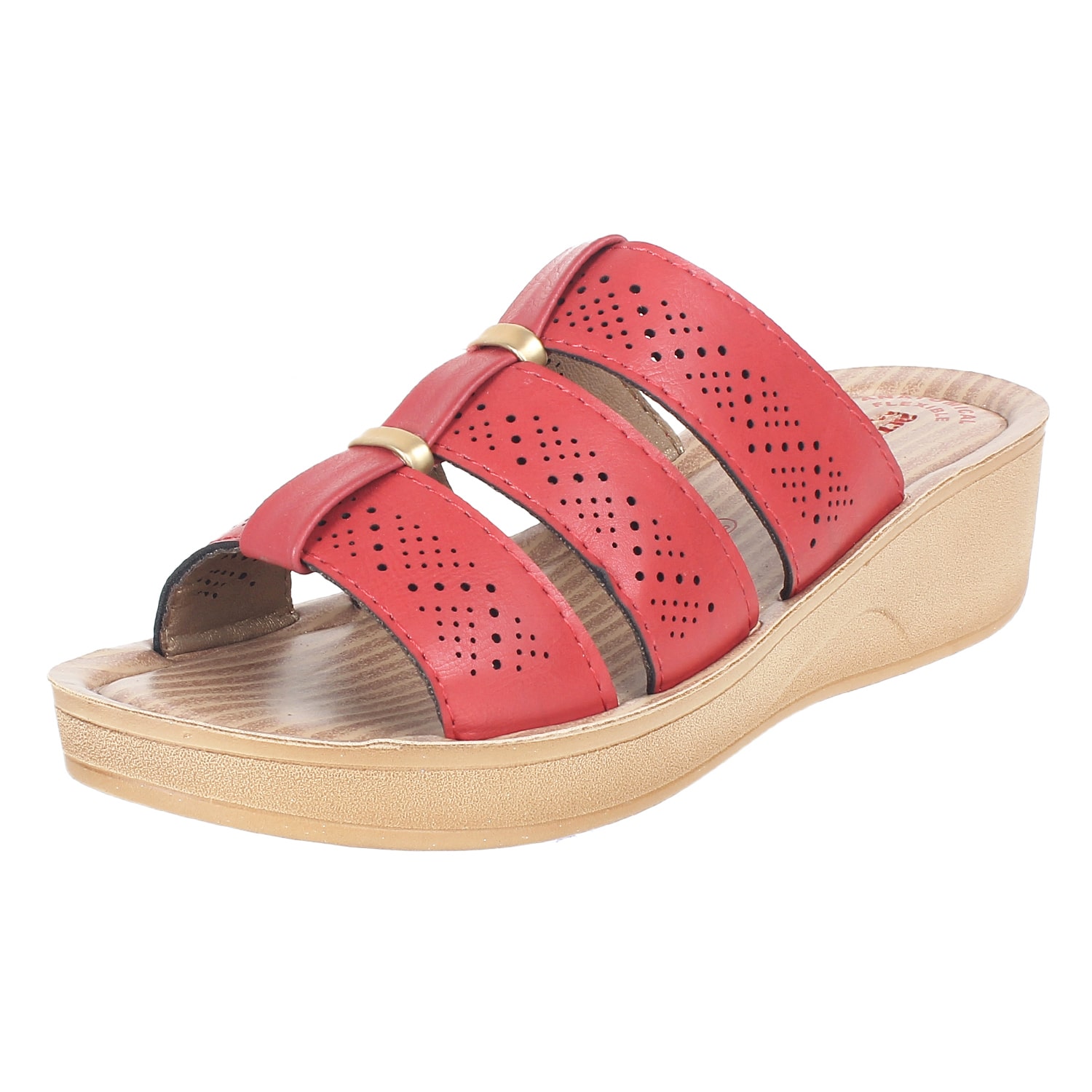

Aerowalk At22 Red Women High Grade Pu Sandal