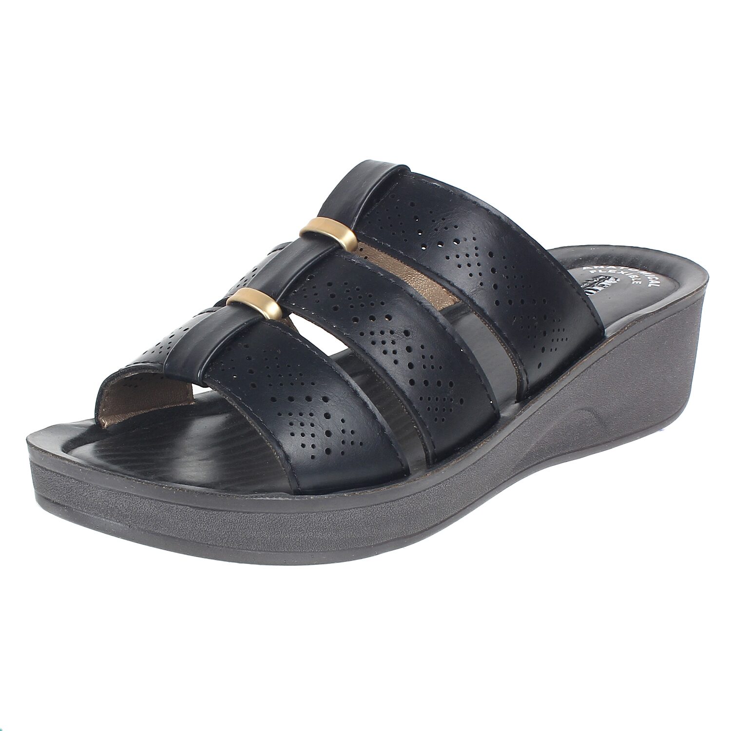 

Aerowalk Women Black Sandals