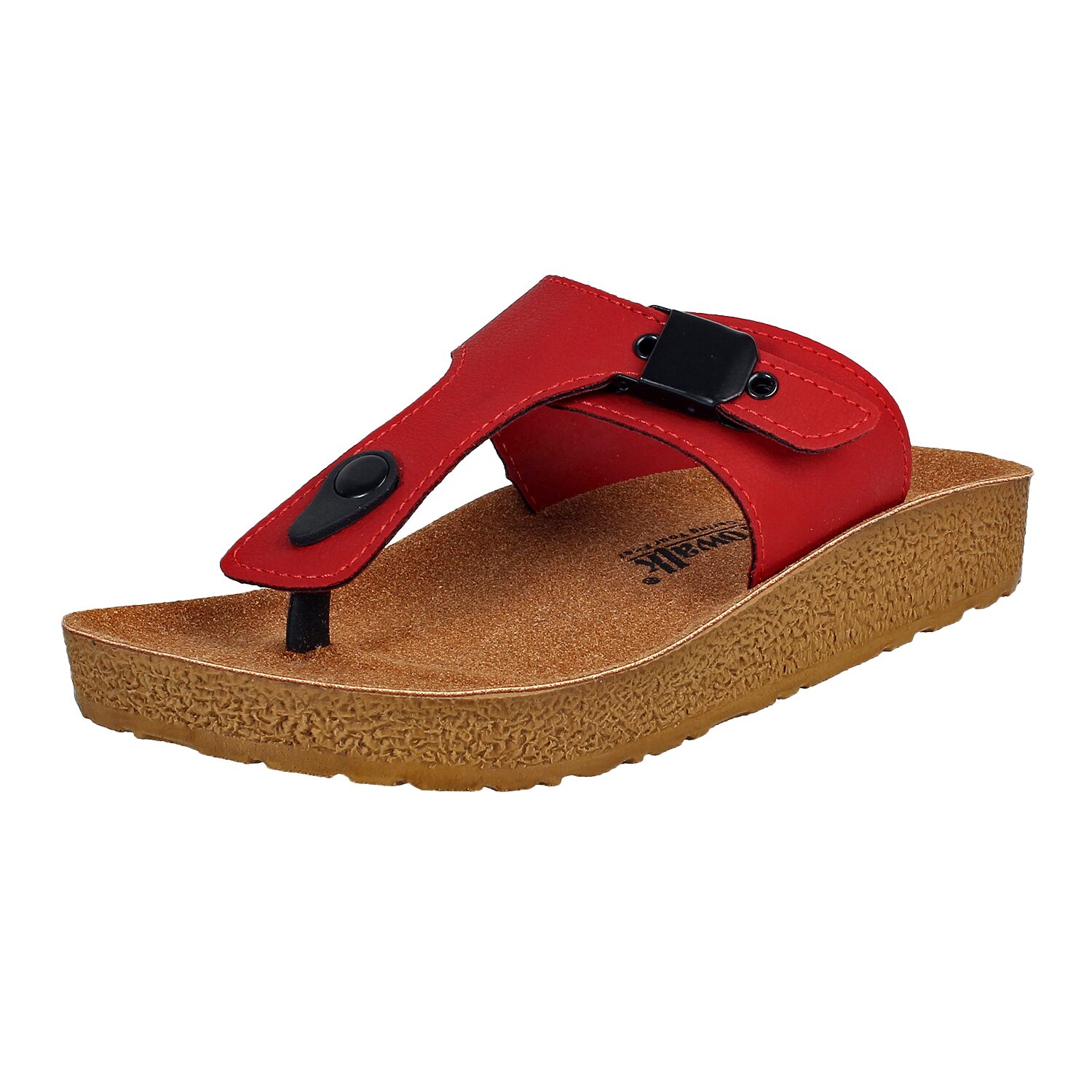 

Aerowalk Ck10 Red Women High Grade Pu Sandal