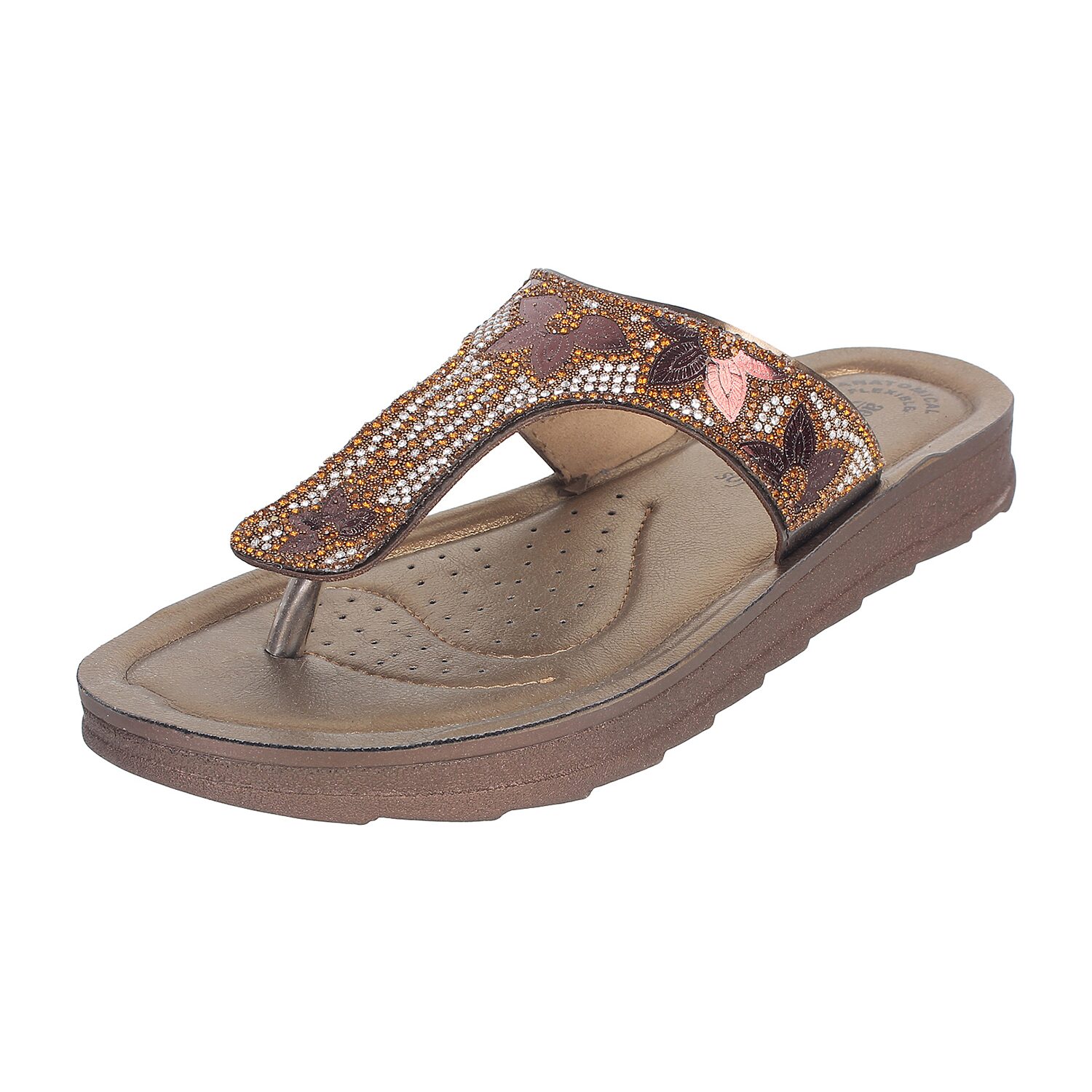 

Aerowalk Di15 Copper Women High Grade Pu Sandal