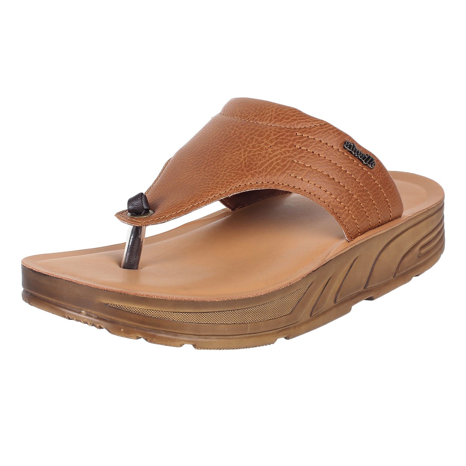 

Aerowalk Men Tan Flip-Flops - 1 Pair