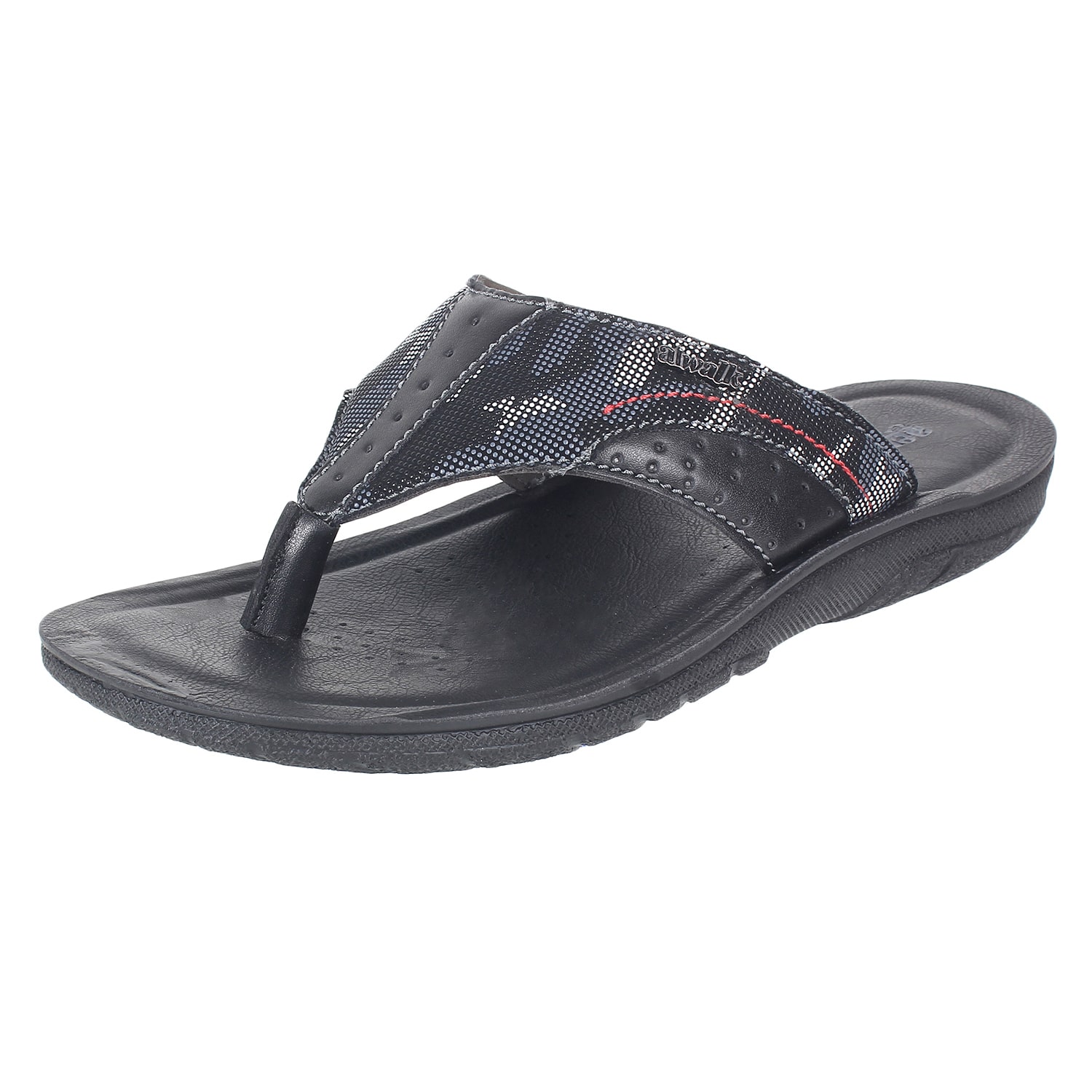 

Aerowalk Men Black Flip-Flops - 1 Pair