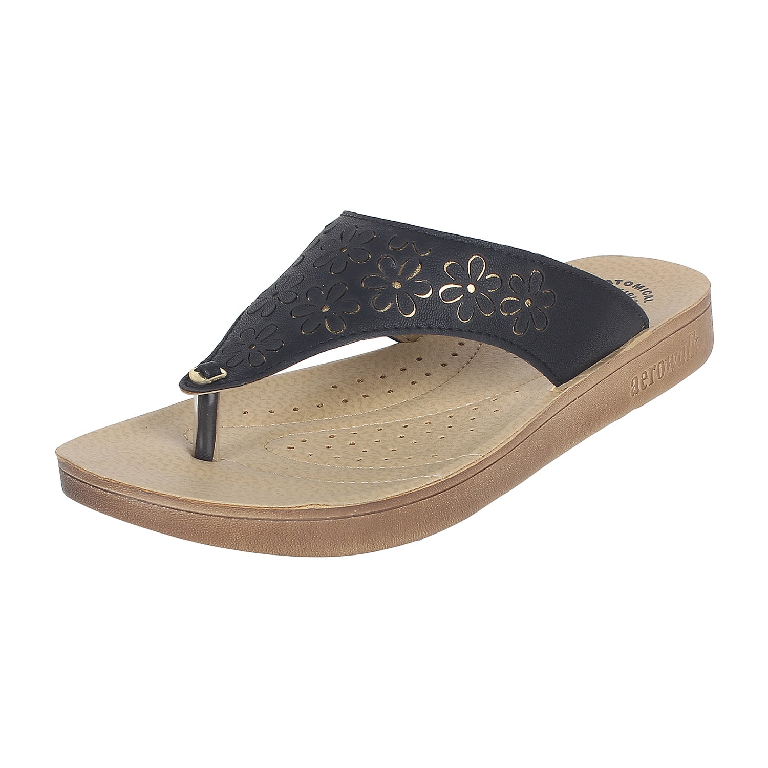 

Aerowalk Women Black Sandals