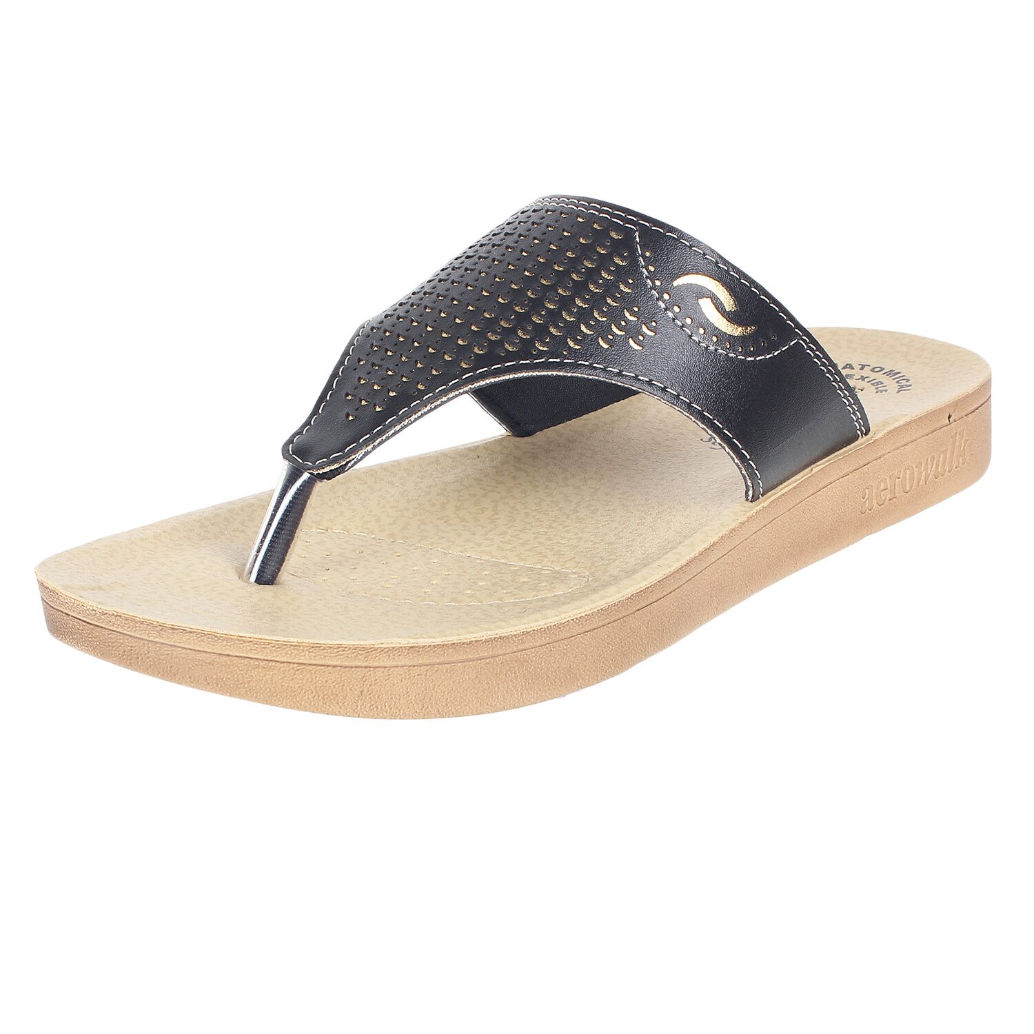 

Aerowalk Women Black Sandals