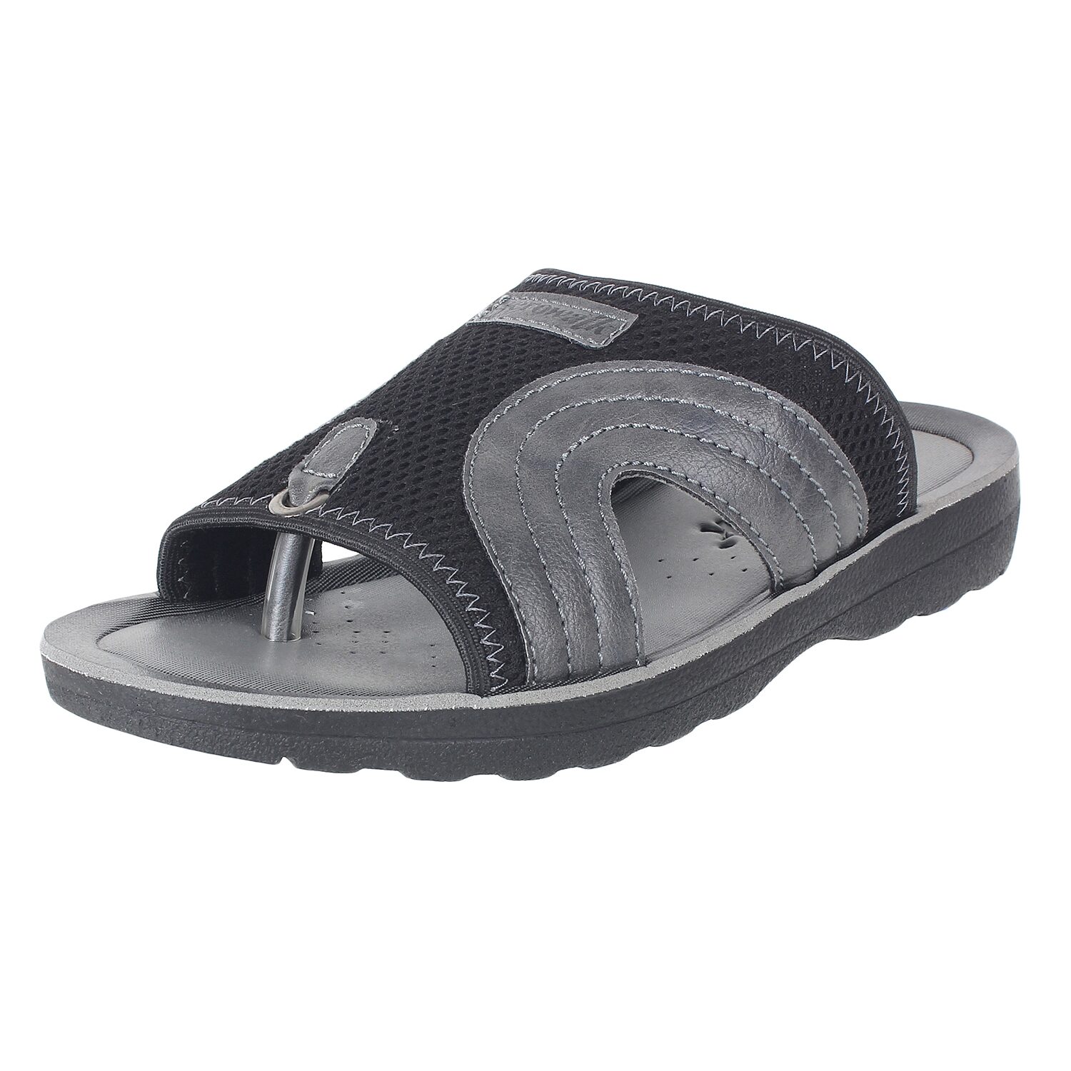 

Aerowalk Nd06 Black Men Slipper