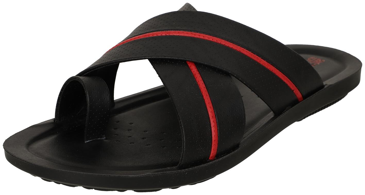 

Aerowalk Men Black Red Flip-Flops - 1 Pair