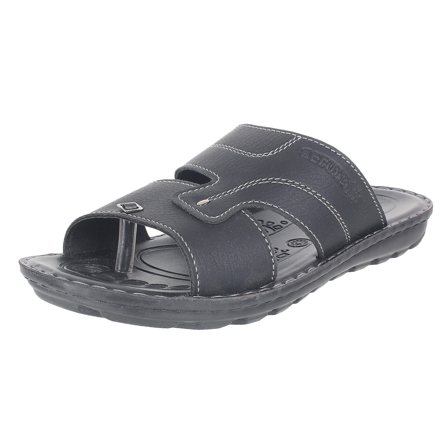 

Aerowalk Po11 Black Men Slipper