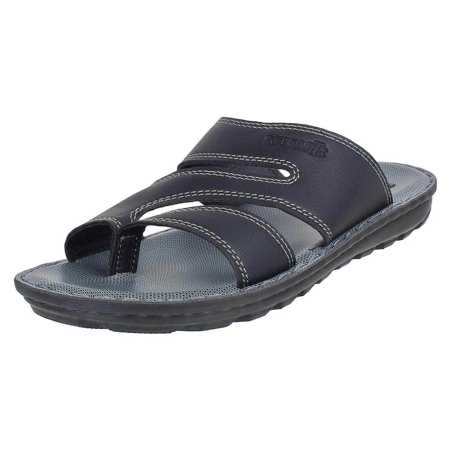 

Aerowalk Men Black Flip-Flops - 1 Pair