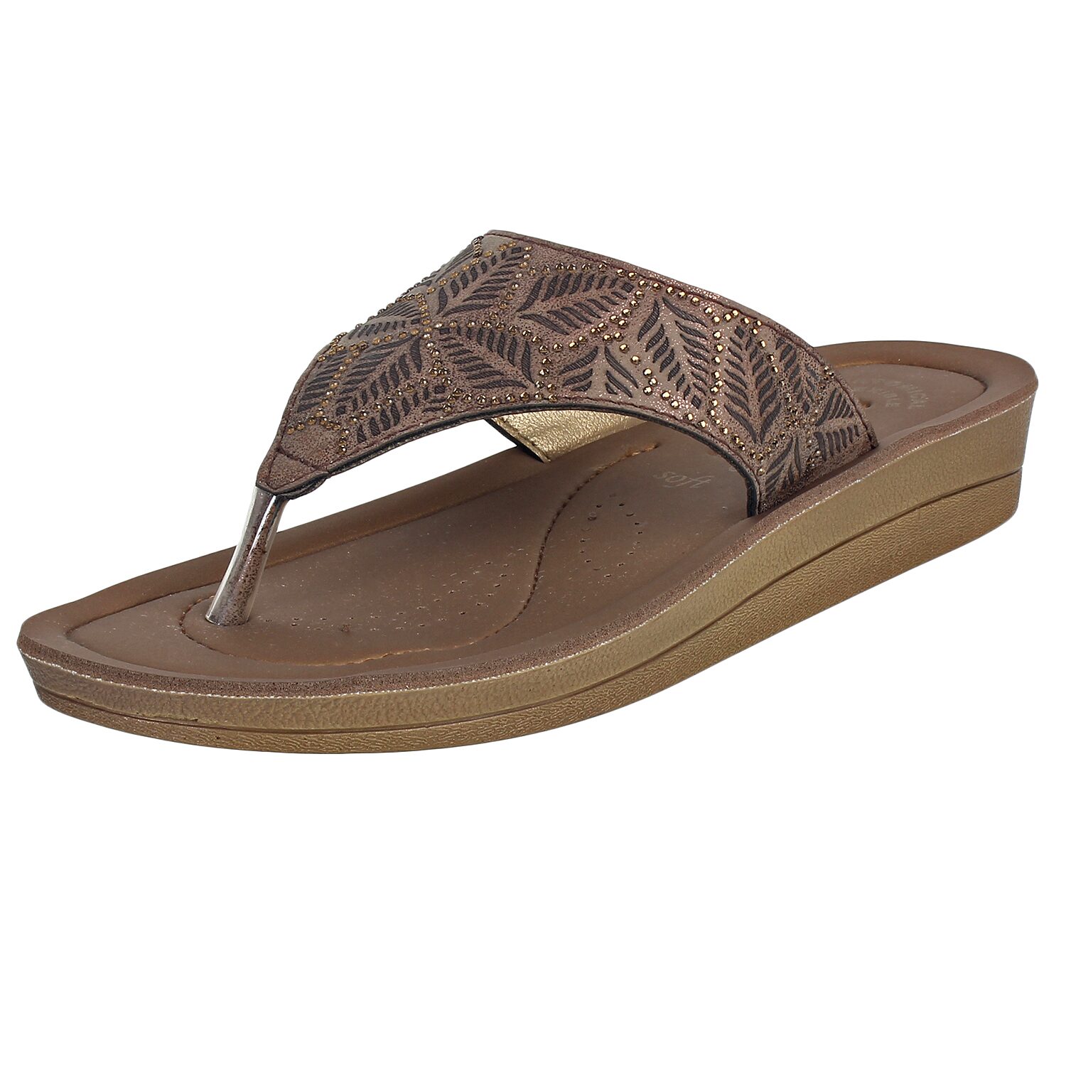 

Aerowalk Qz01 Copper Women High Grade Pu Sandal