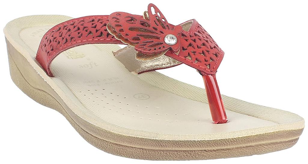 

Aerowalk Zi05 Red Women Slipper