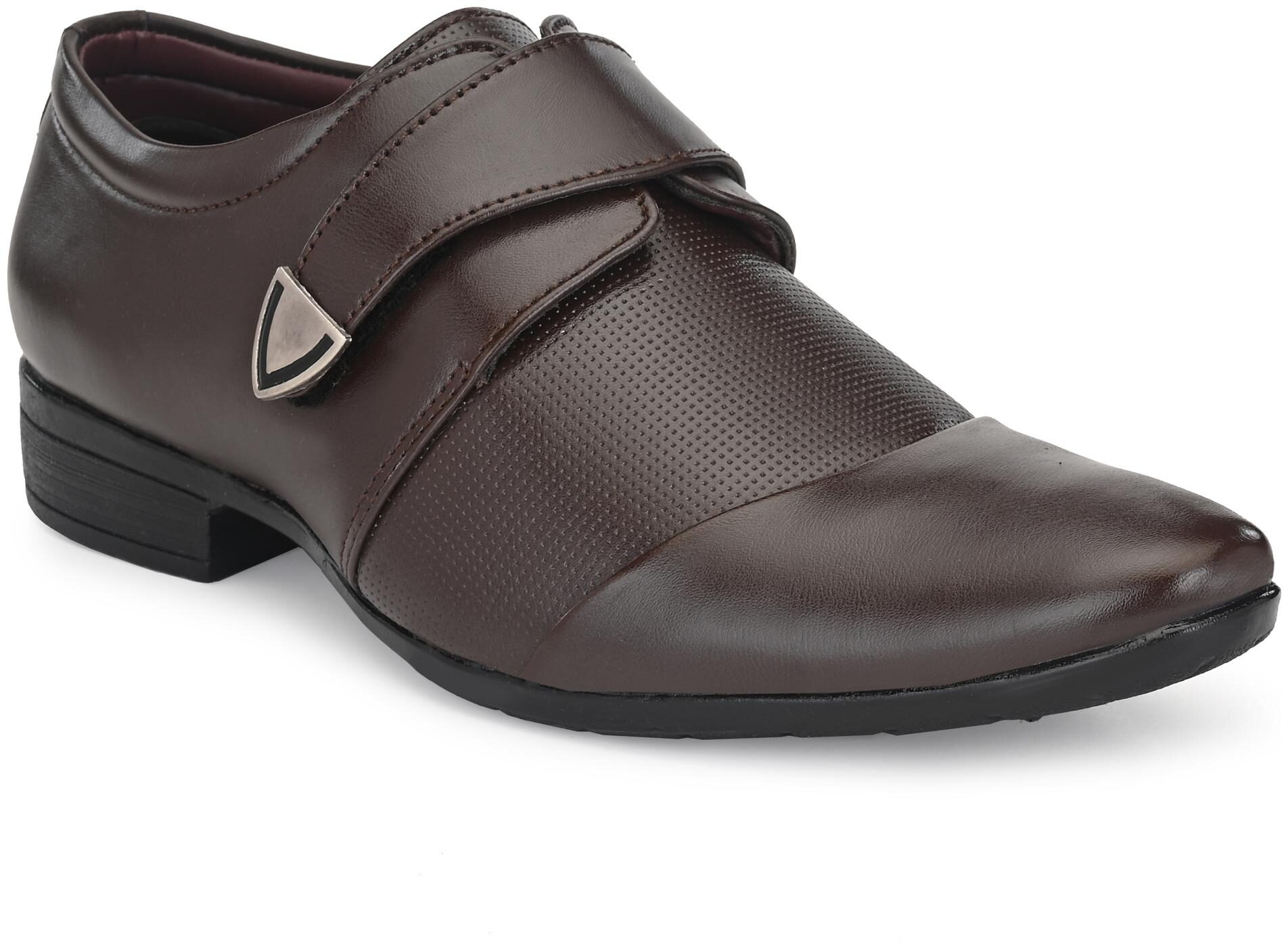 

AFREET Men Brown Slip-On Formal Shoes - MOCCAIN SHOE