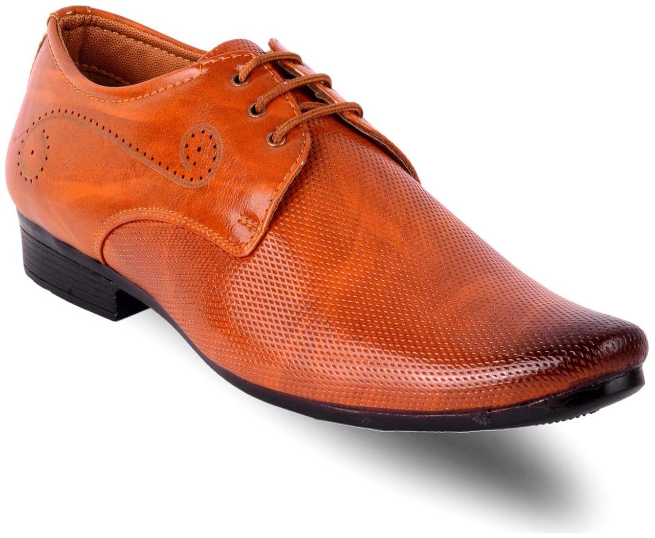 

Agra Max Men Tan Formal Shoes