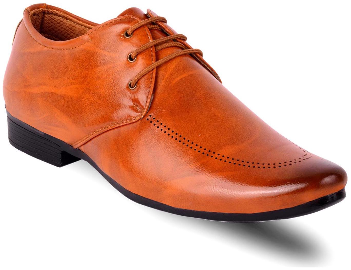

Agra Max Men Tan Formal Shoes