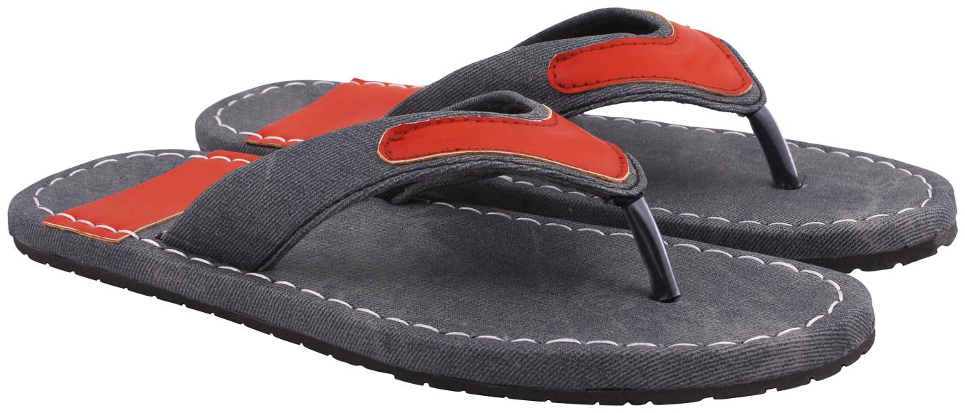 

Aishwary Glams Men Grey Synthetic Slippers