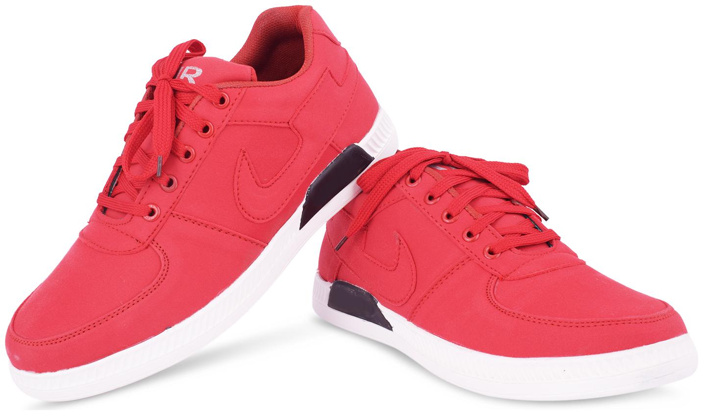 

Aishwary Glams Red Synthetic sneaker Casual Shoes