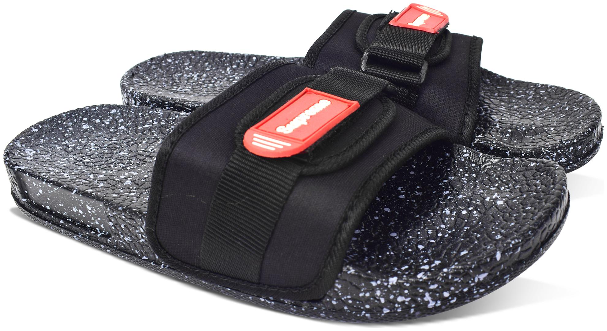 

AISHWARY GLAMS Men Black Flip-Flops - 1 Pair