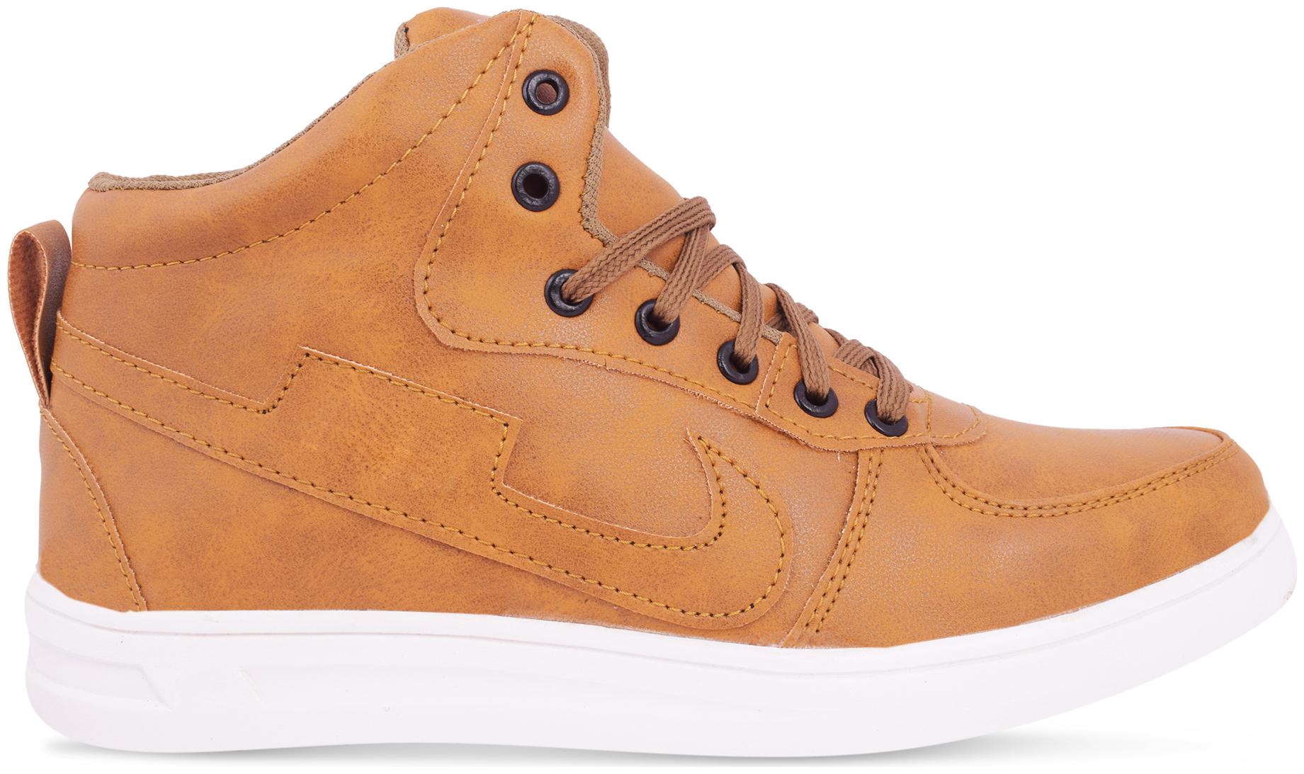 

AISHWARY GLAMS Casual shoes Men Tan Sneakers