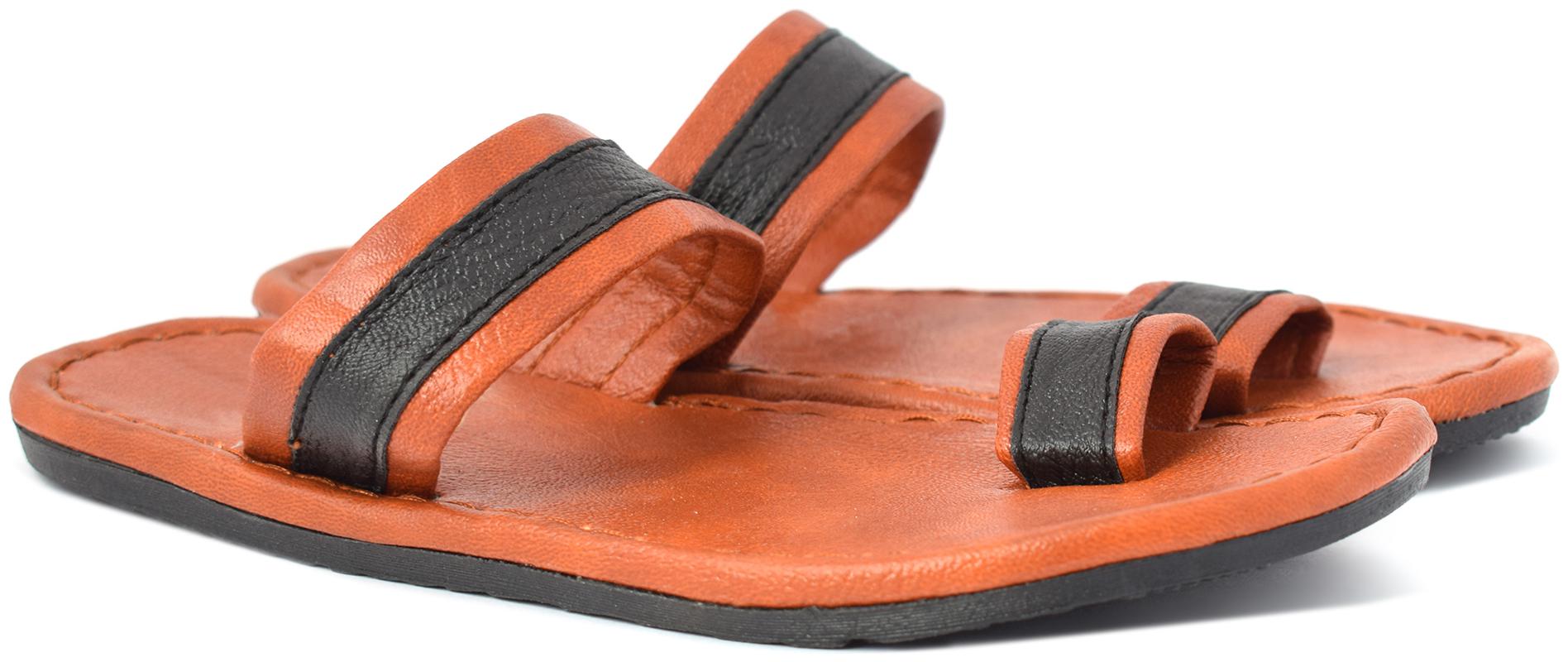 

AISHWARY GLAMS Men Brown Sandals