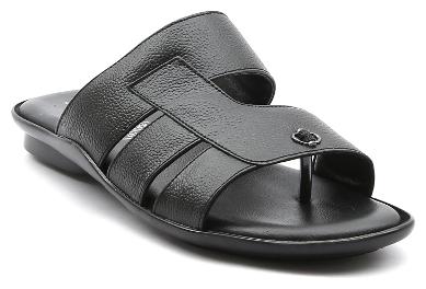 

Ajanta Men Black Flip-Flops - 1 Pair