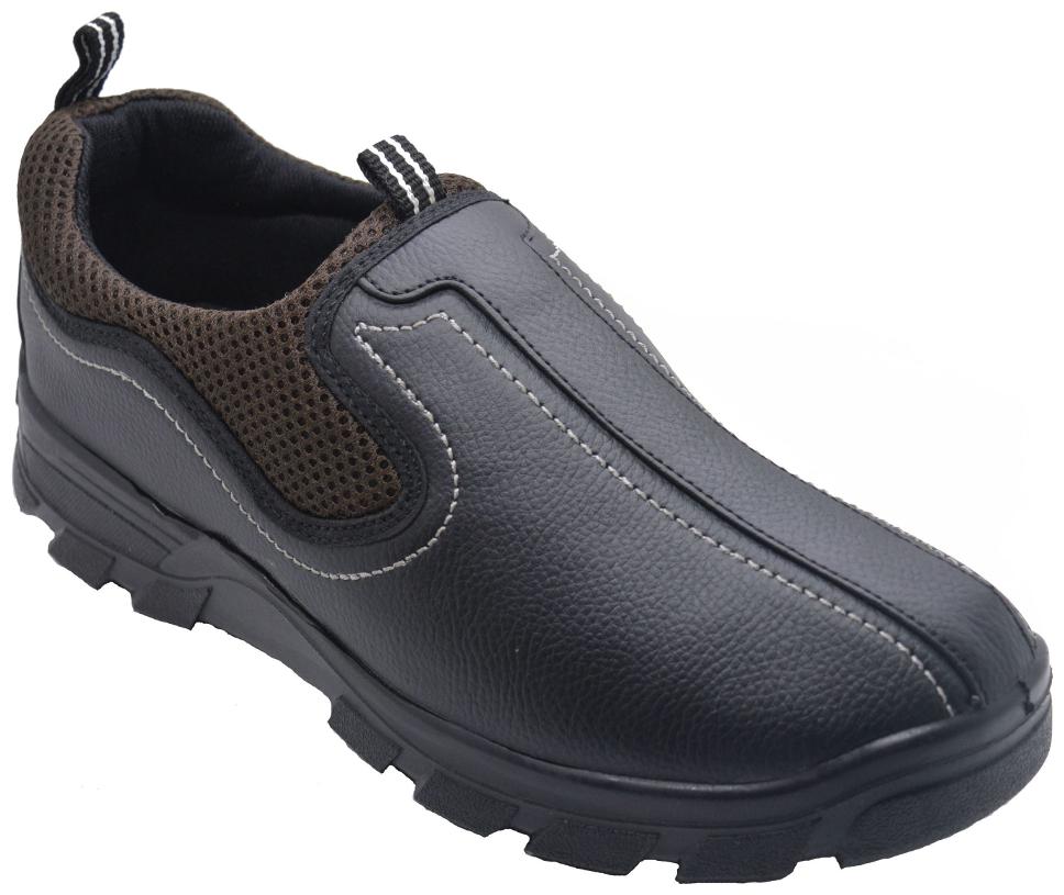 

Ajanta Black Synthetic Leather Men Casual Shoes