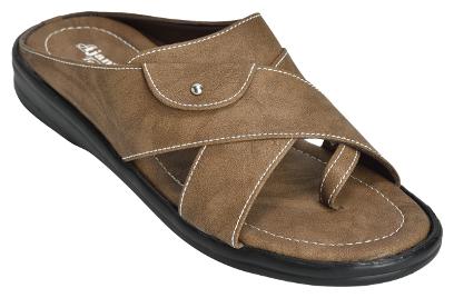 

Ajanta Men Brown Flip-Flops - 1 Pair