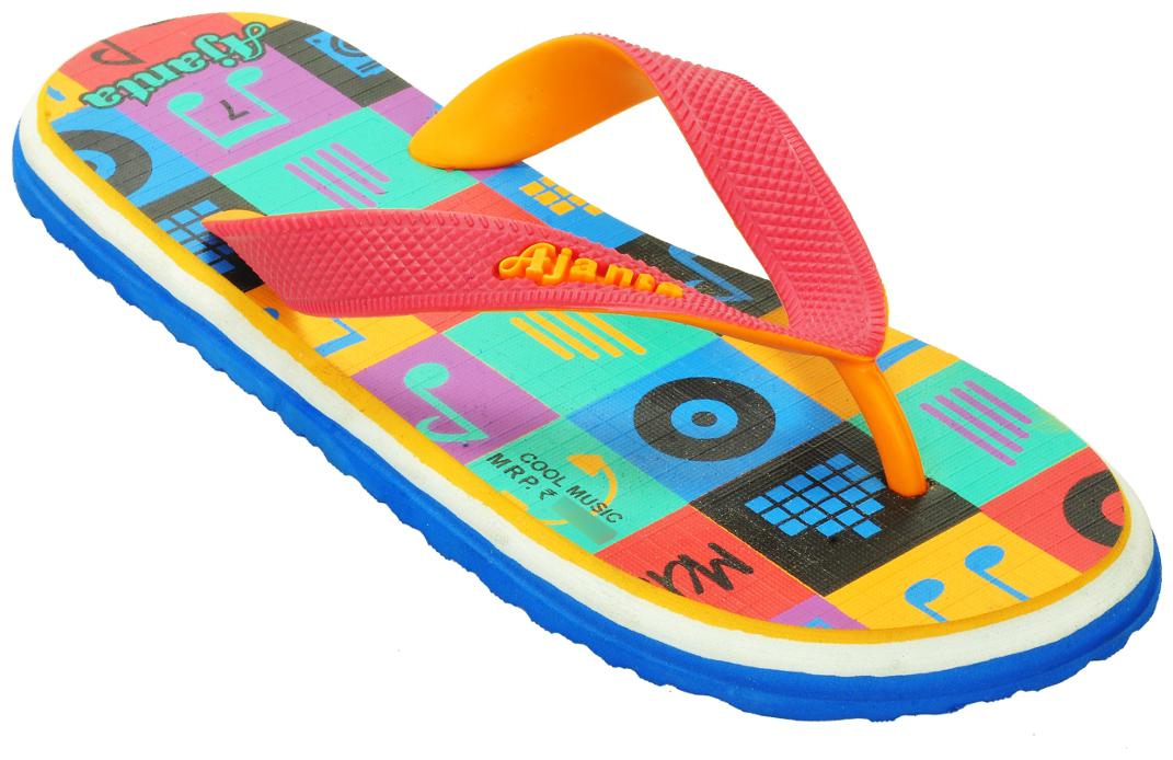

Ajanta Men Multi Flip-Flops - 1 Pair