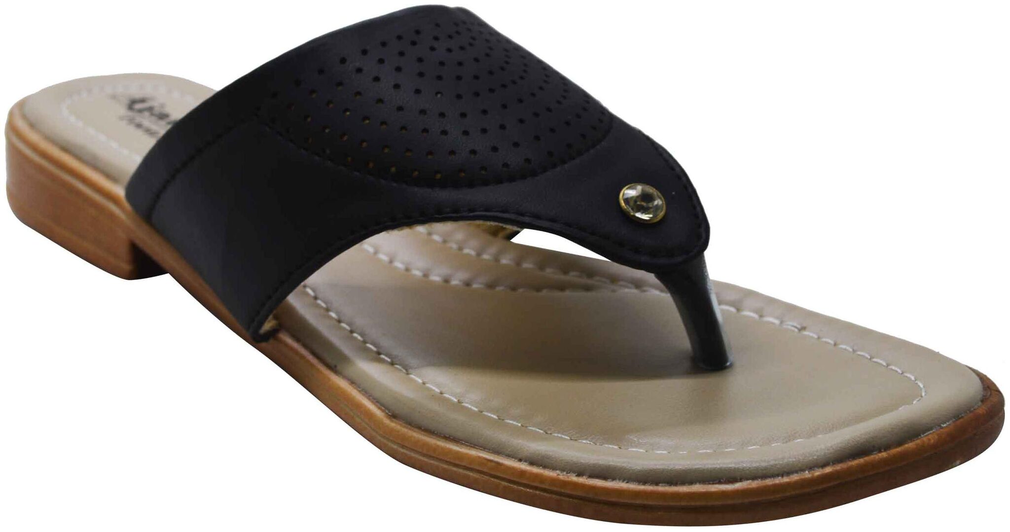 

Ajanta Women Black Sandals