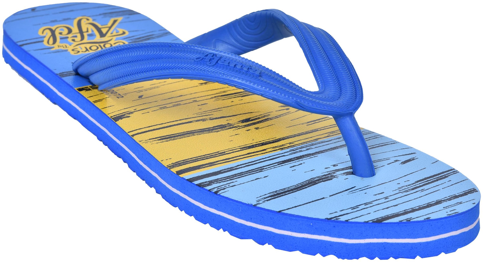 

Ajanta Men Blue Flip-Flops - 1 Pair