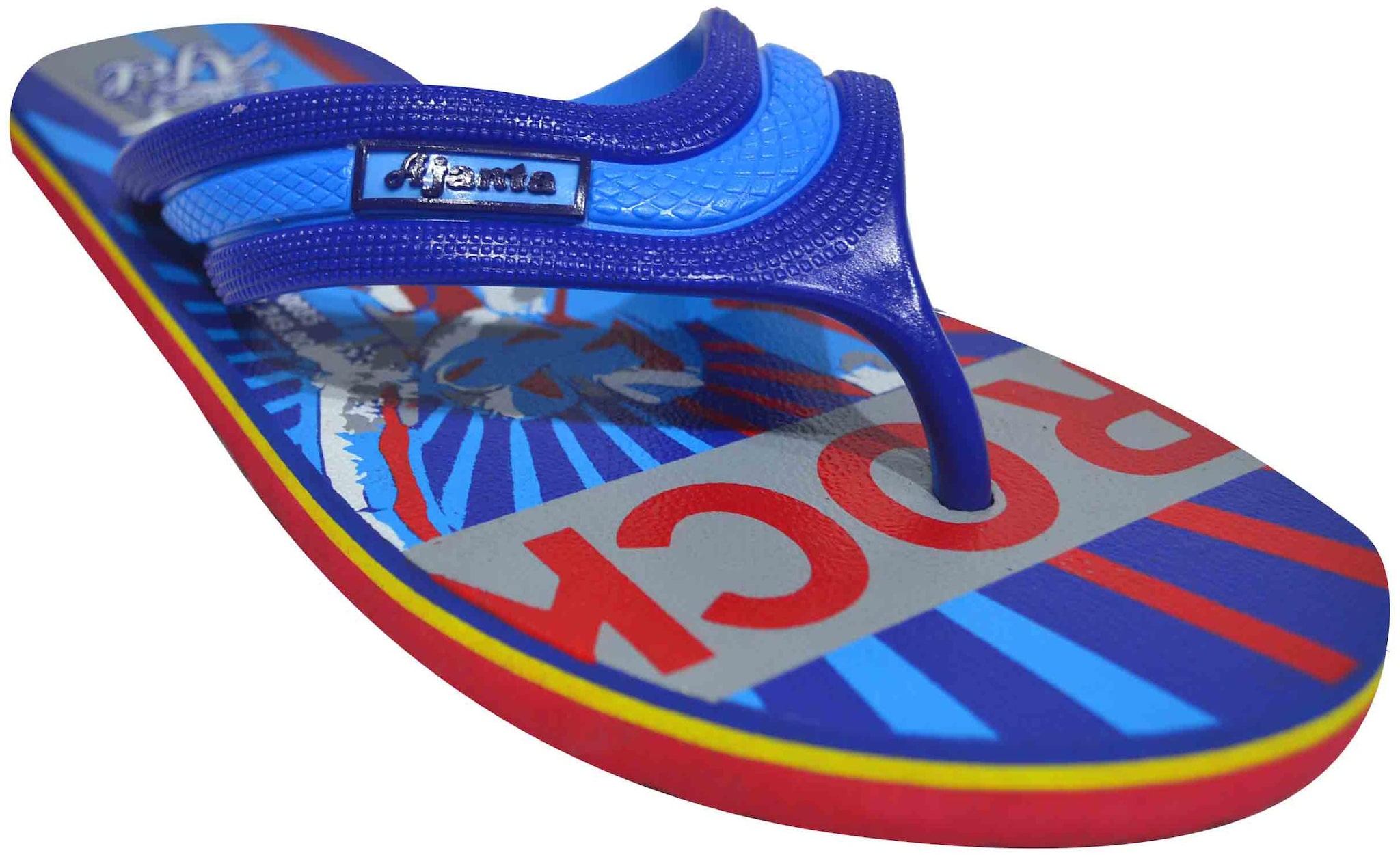 

Ajanta Men Blue Flip-Flops - 1 Pair