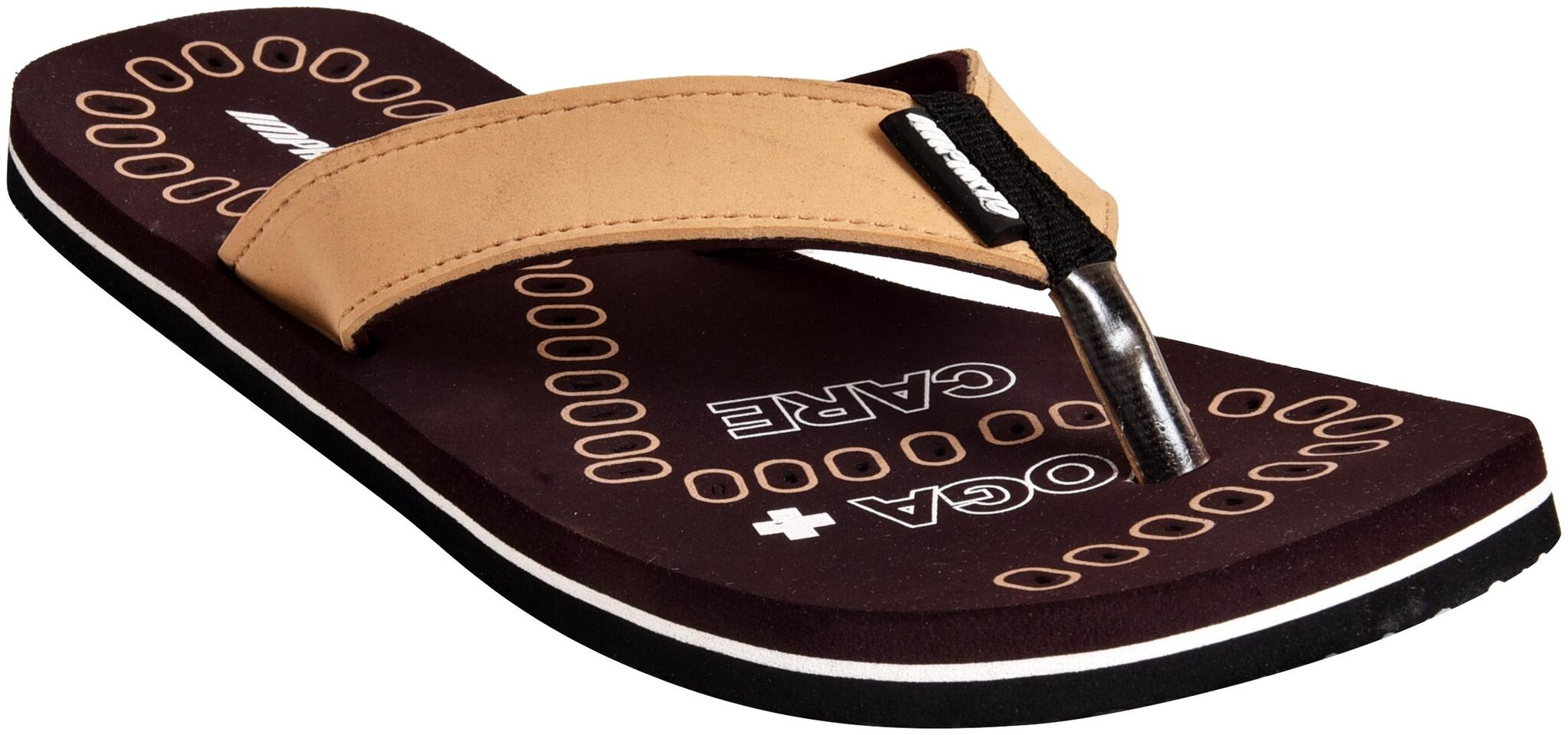 

Ajanta Men Brown Flip-Flops - 1 Pair