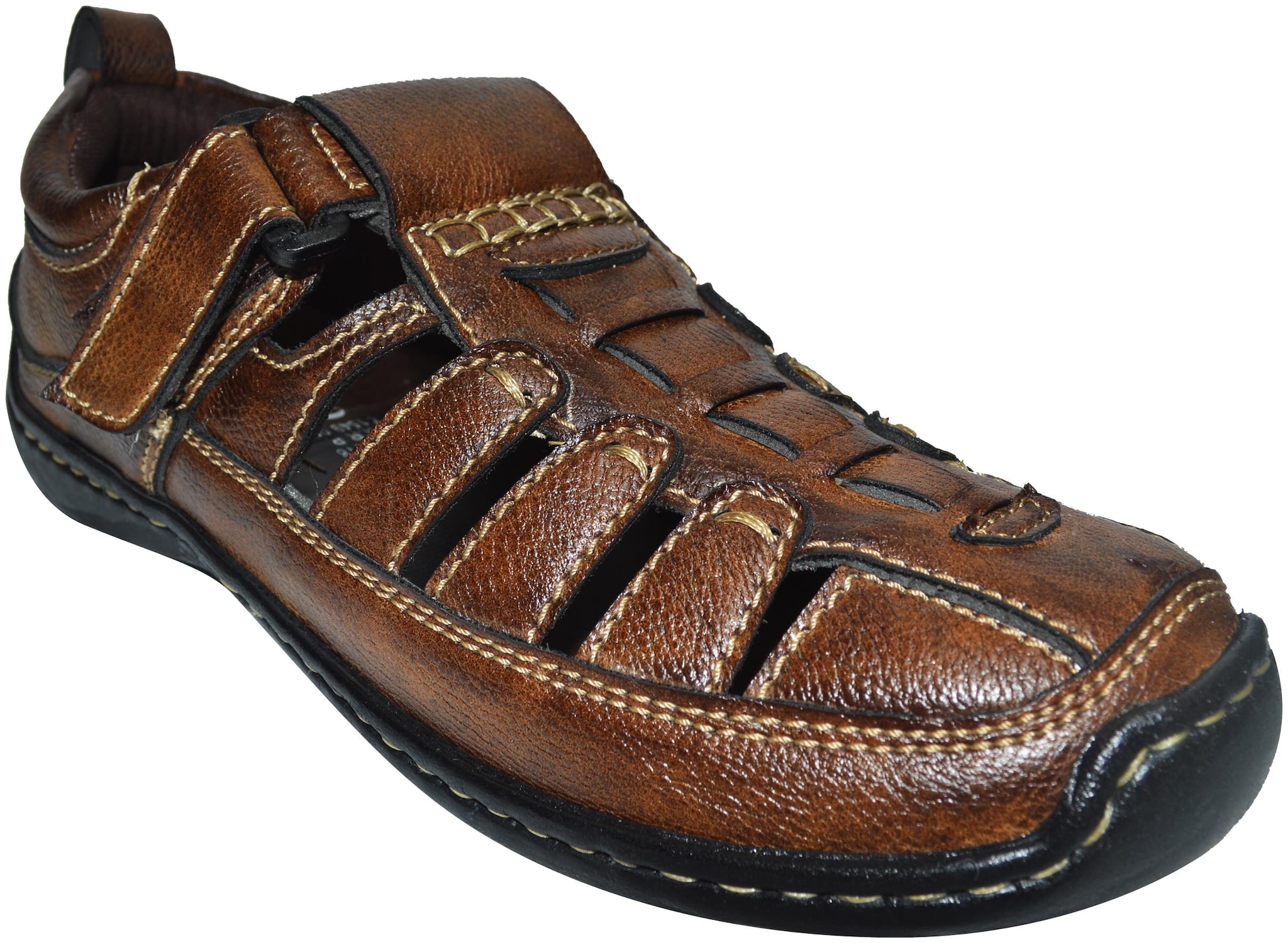 

Ajanta Men Brown Sandals