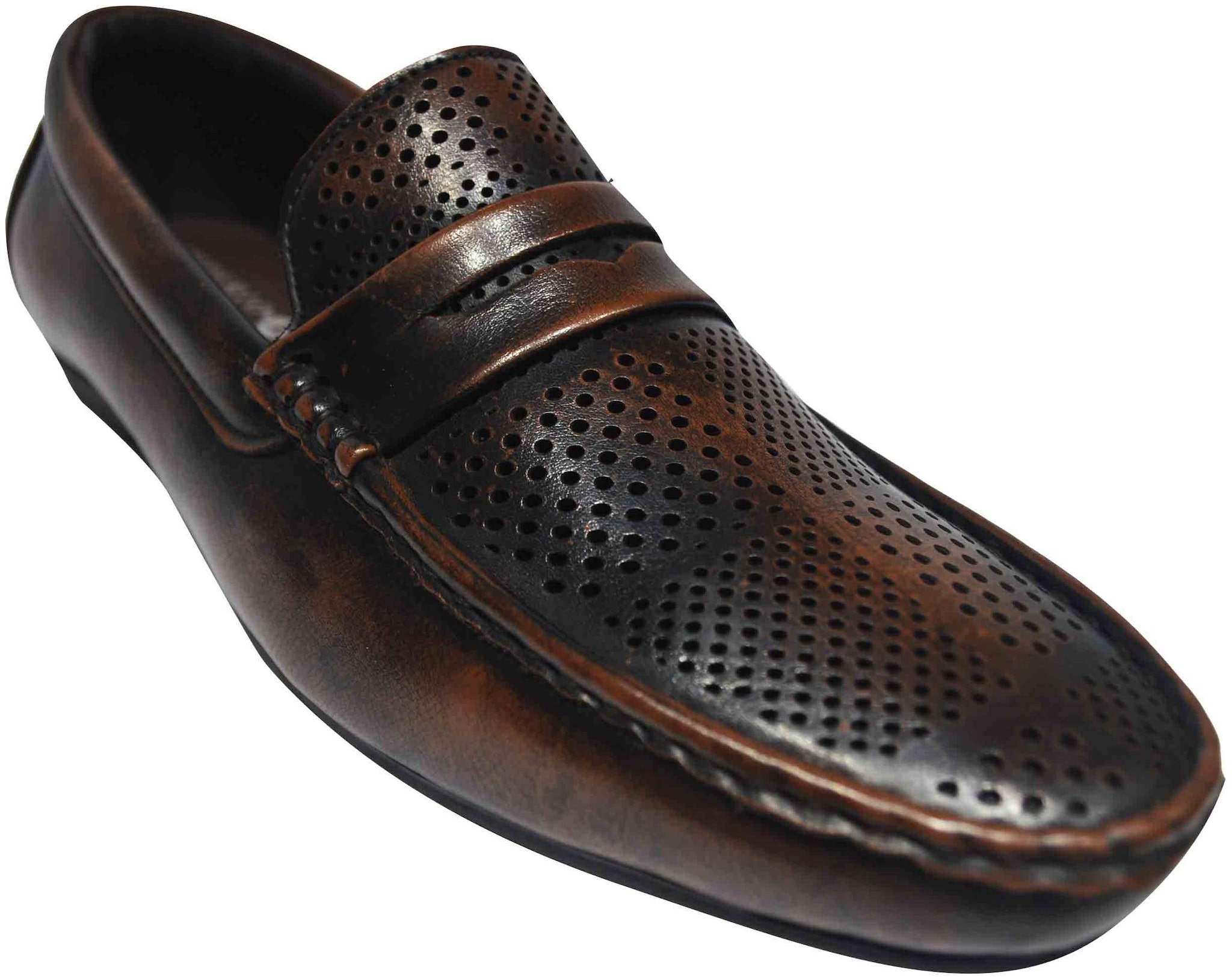 

Ajanta Men Brown Slip-On Formal Shoes - JG1049