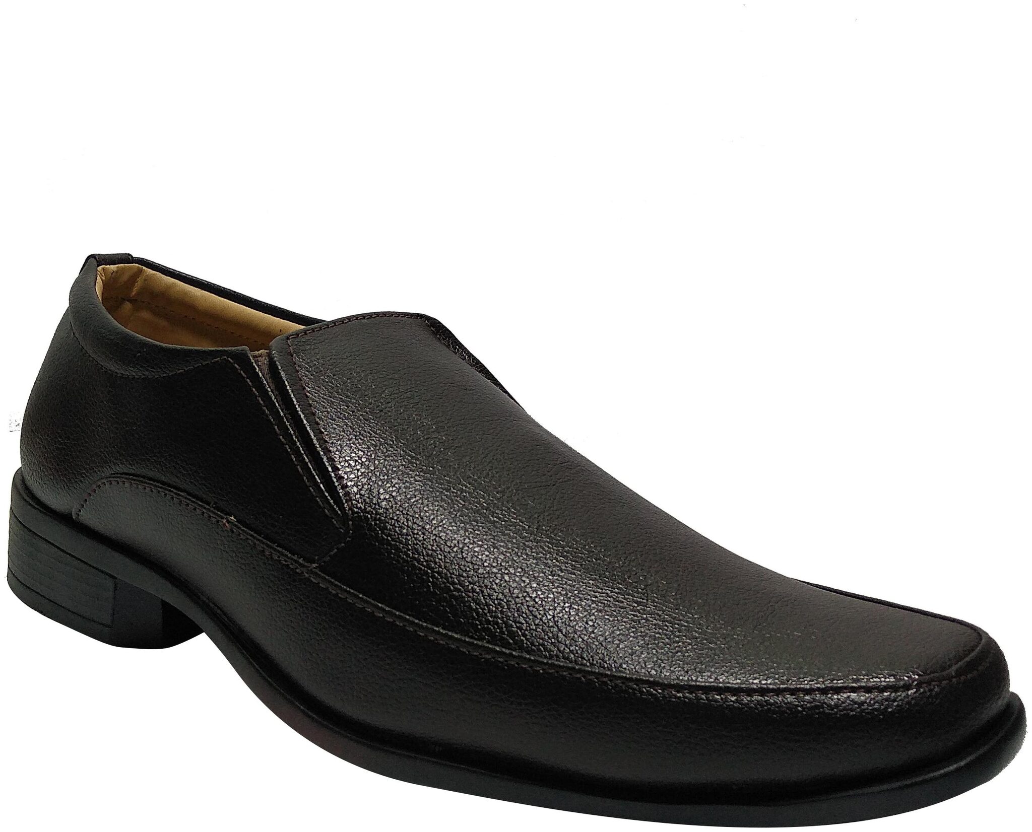 

Ajanta Men Black Slip-On Formal Shoes - JG1055
