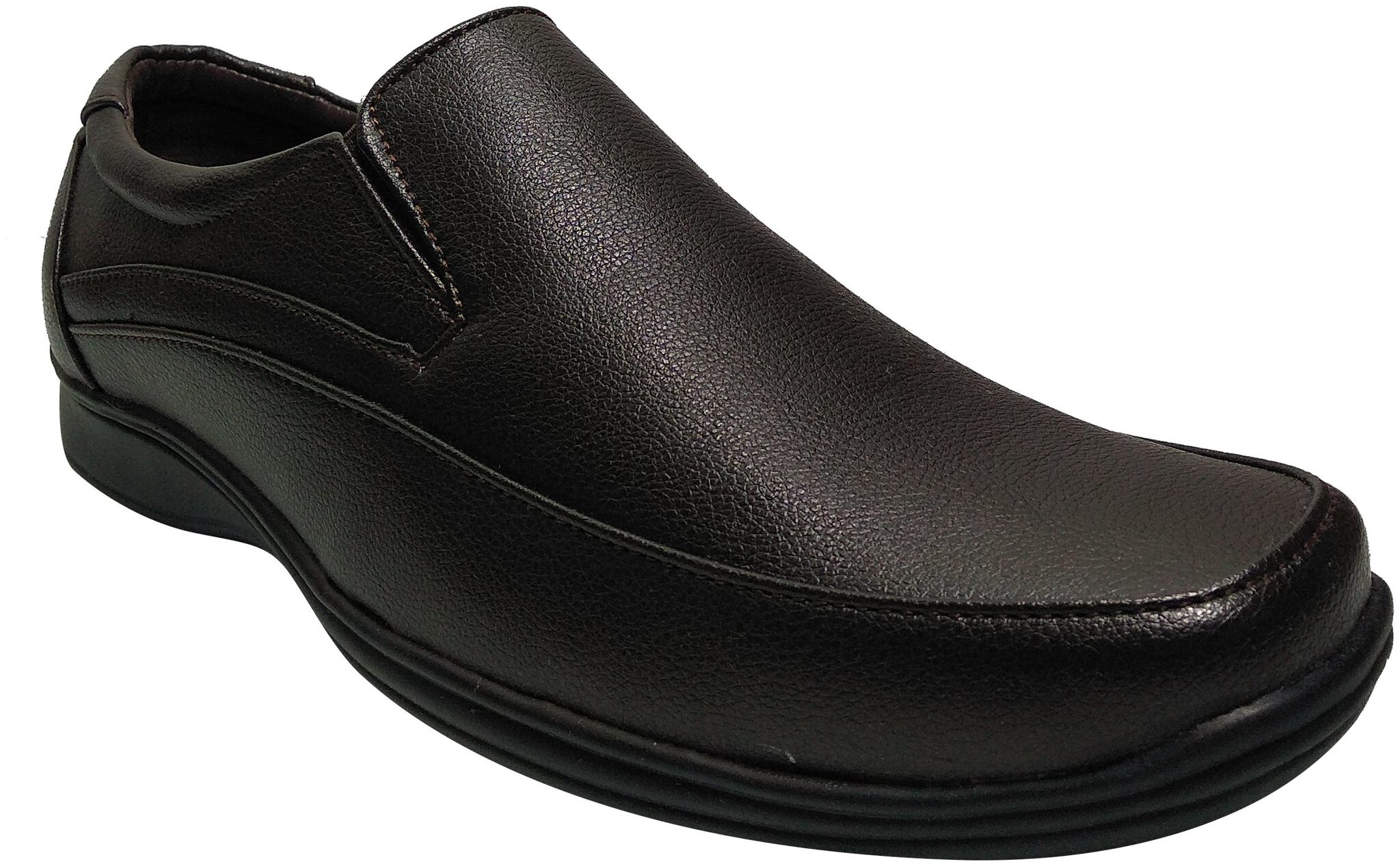 

Ajanta Men Brown Slip-On Formal Shoes - LS0016