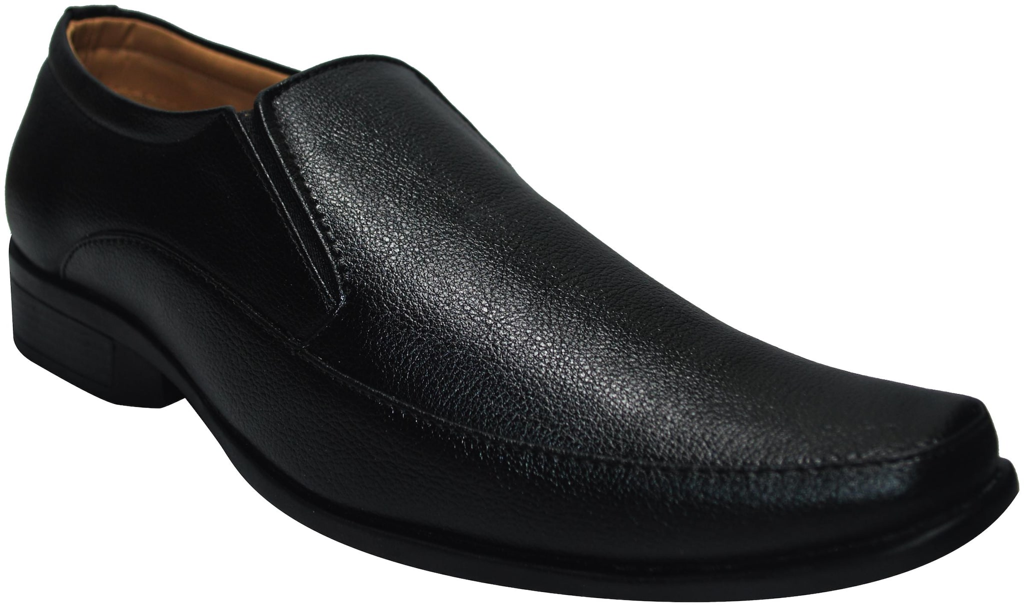 

Ajanta Men Black Slip-On Formal Shoes - LS0021