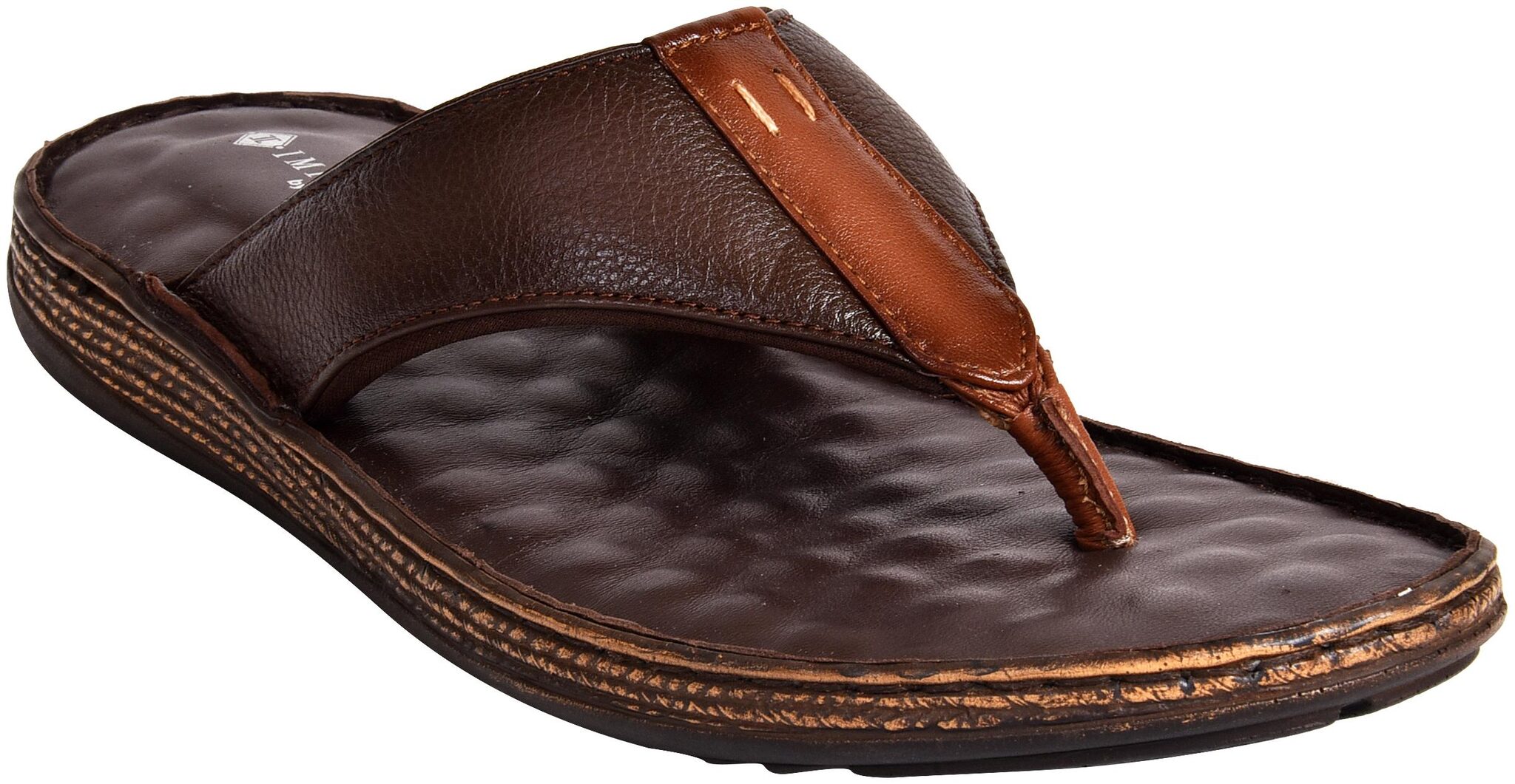 

Ajanta Men Tan Flip-Flops - 1 Pair