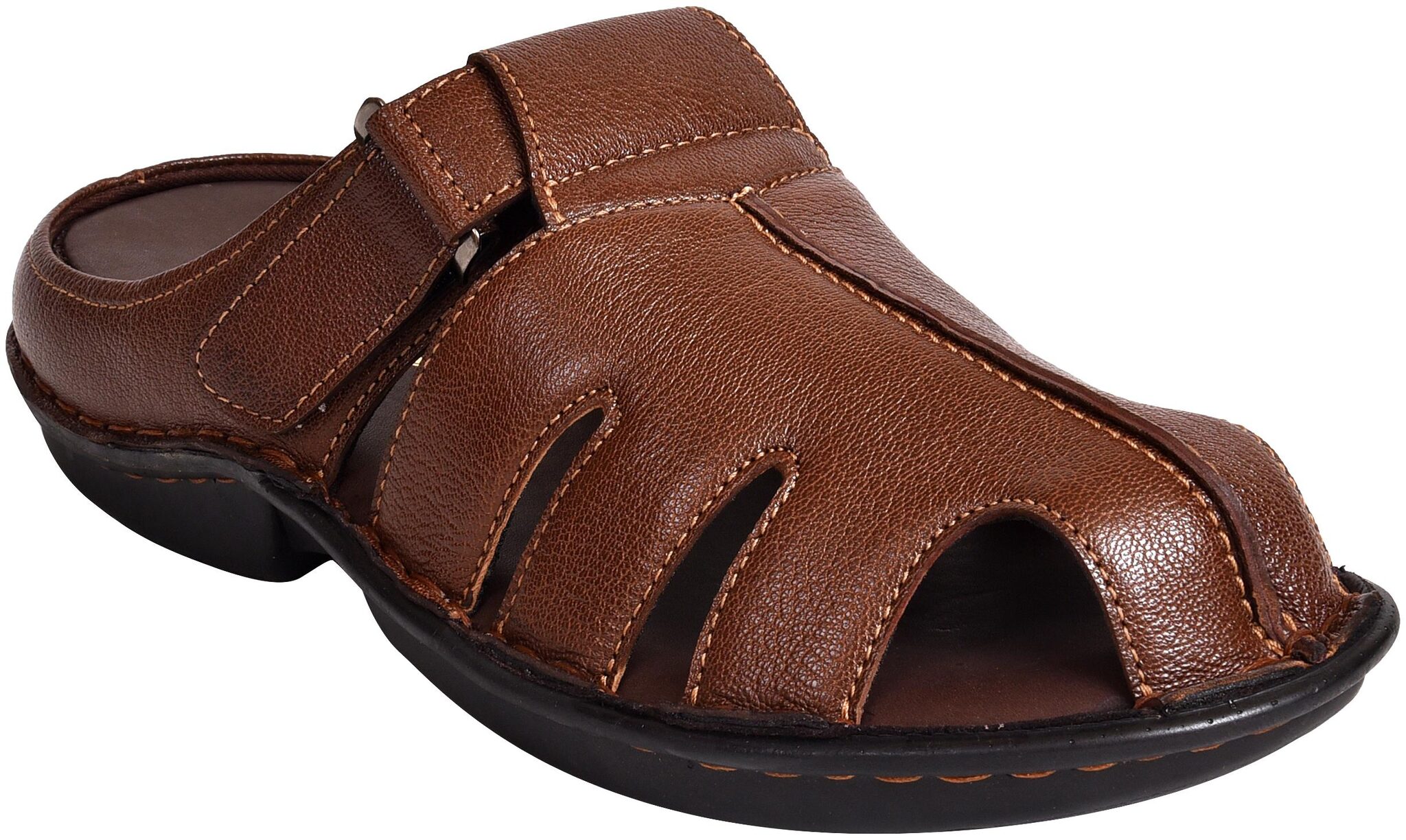 

Ajanta Men Office Sandals - Brown