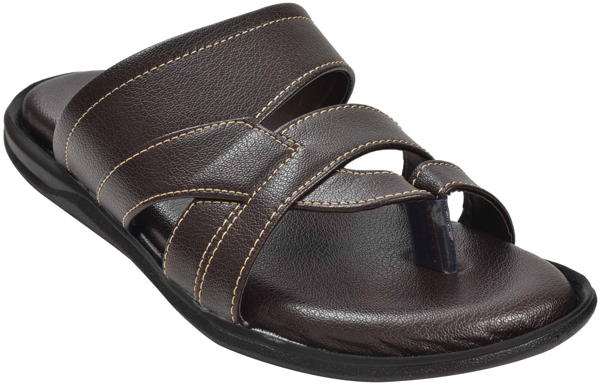 

Ajanta Men Black Flip-Flops - 1 Pair