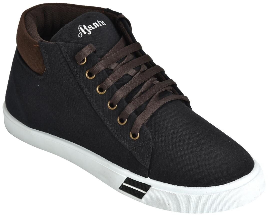 

Ajanta Men Black Casual Shoes - MC0006