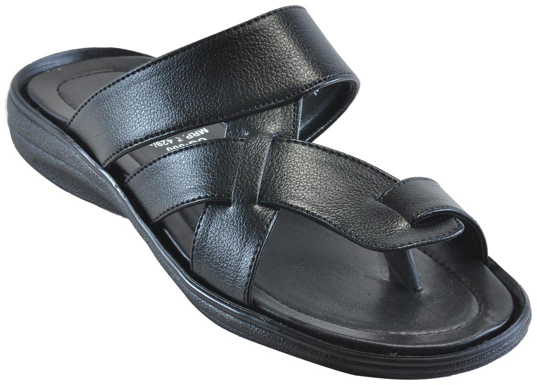 

Ajanta Men Black Flip-Flops - 1 Pair